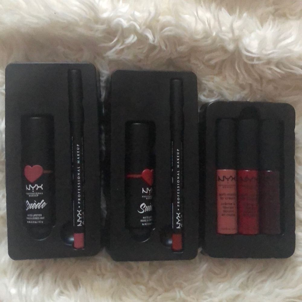 NYX matte lipstick and lip liner